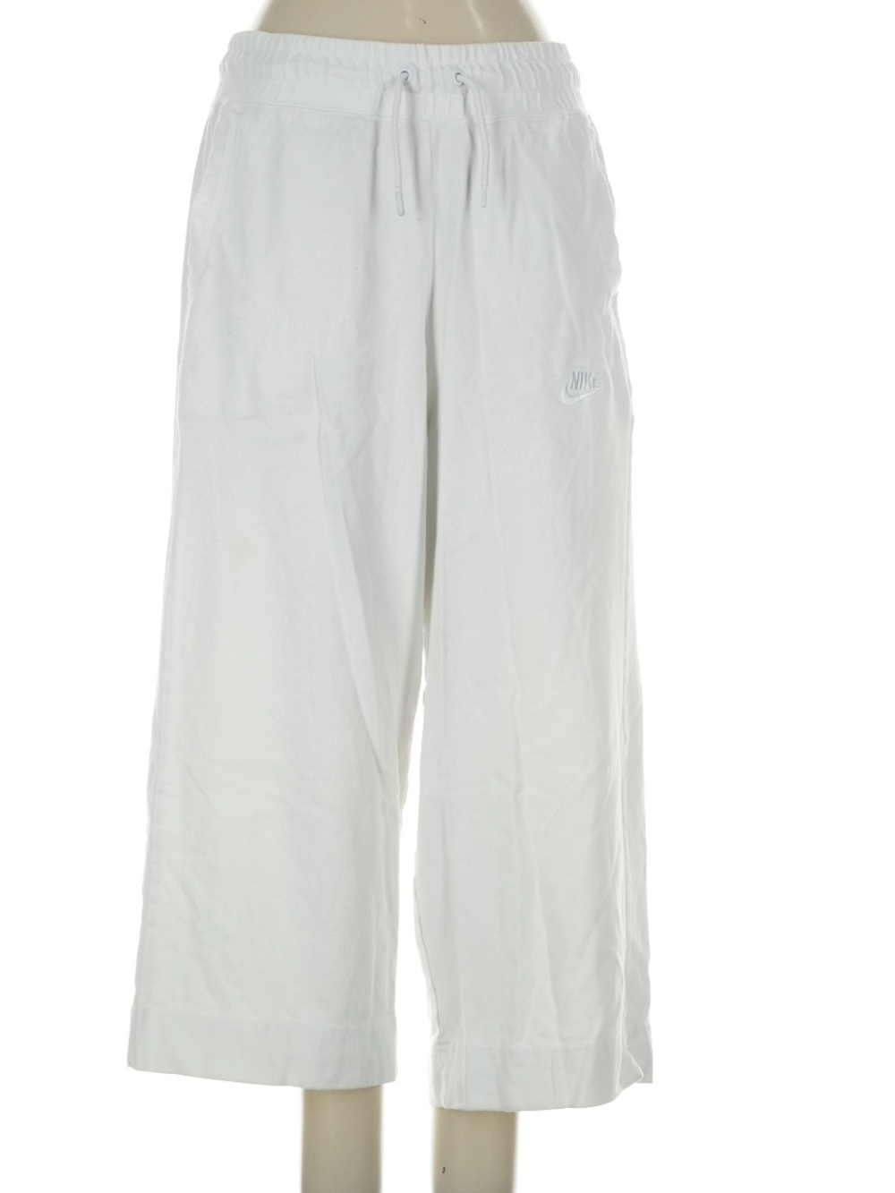 Nike Women’s White Wide-Leg Track Pants